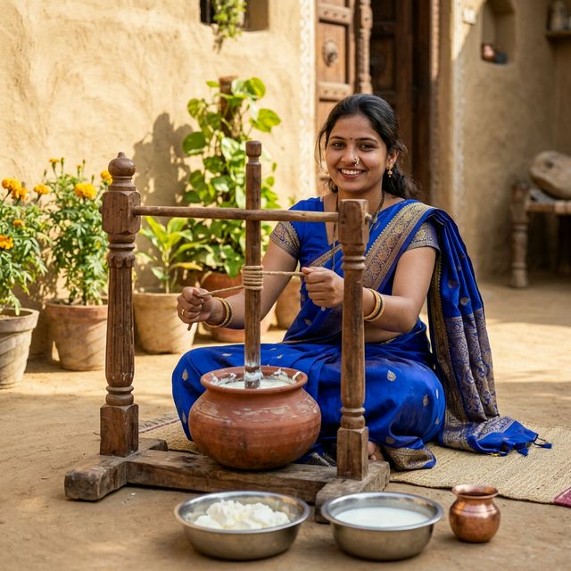 SudhStore Founder with Farmer